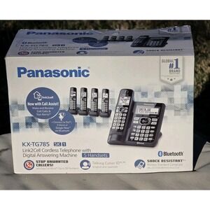 Panasonic Link2Cell DECT 6.0 Expandable Cordless Phone System